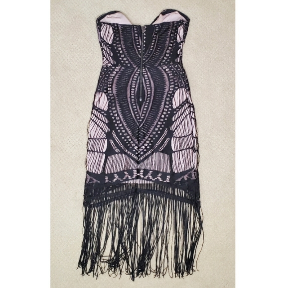 For Love & Strapless Fringe Dress - Picture 2 of 3